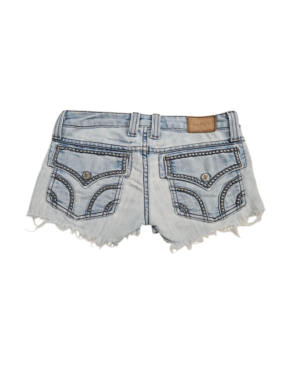 Frankie B. Y2K  Ultra low-rise Vintage cut off Shorts Size 24